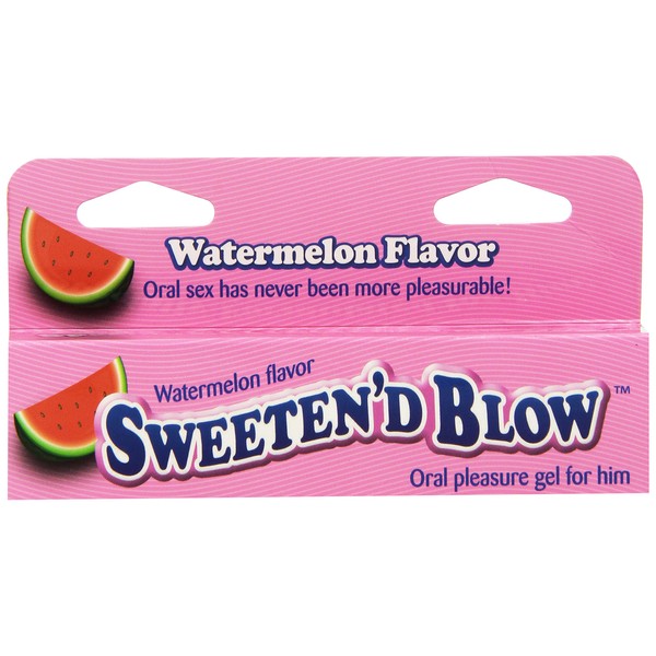 Little Genie Productions Sweeten D Blow Oral Pleasure Gel, Watermelon, 1.5 Ounce