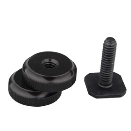 Jopto 2PCS Camera Hot Shoe Mount to 1/4"-20 Tripod Screw Adapter Flash Shoe Mount Metal Hot Shoe Stand Standard Double Hot Shoe Holder Flash Holder Conversion Screw for DSLR Camera Rig