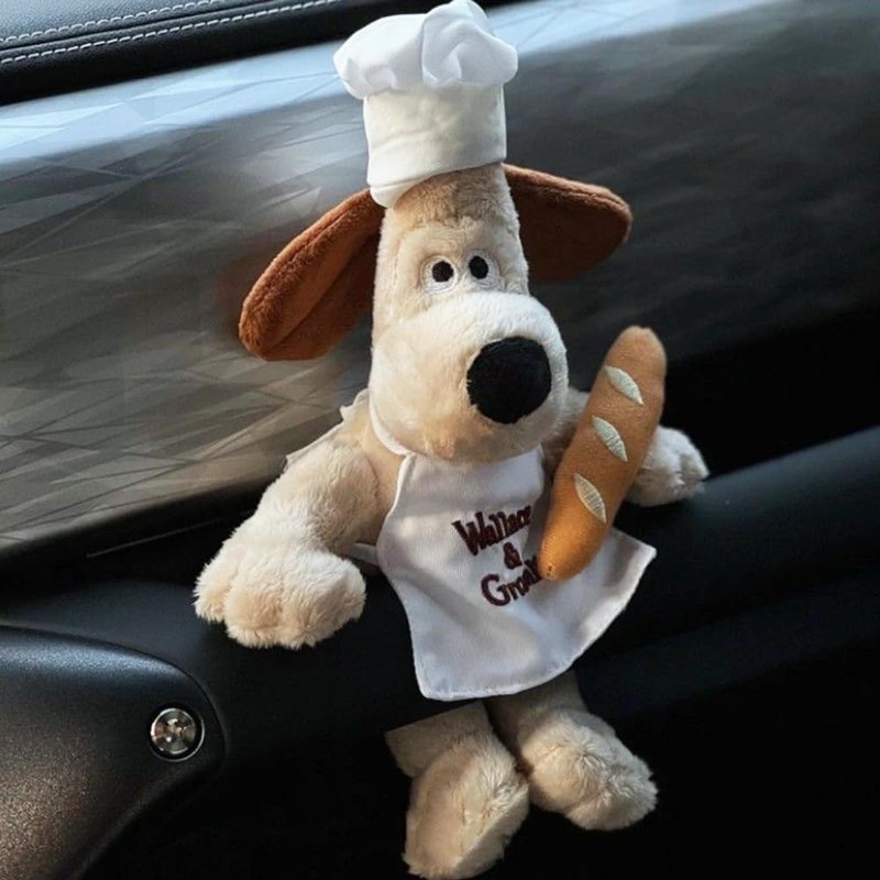 YGCHEN Dog Plush Toy Chef Dog Plush Doll Cuddly Toy