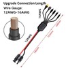 Leehitech 6 in 1 Solar Charging Cable Solar Adapter, Universal