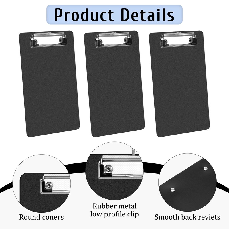 Giantree 20 Pack Small Clipboards 6 x 9 Inch, A5