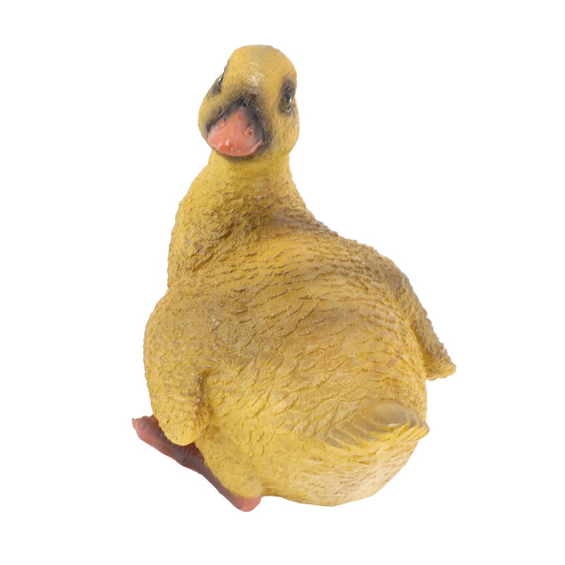 Duck Ornament Resin Weather Resistant Cute Vivid Expression Duck Statues