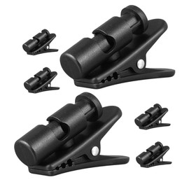 Tofficu Headphone Head Holder Earphone Wire Clip Cable Clamp Collar Microphone Cord Clip for Organized Wire Management