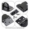 WiMas 2 x 3 Inch Heavy Duty Padlock, Safety Hasp,