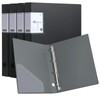 SOYIRI 4 Ring Binders,4 Pack D Ring Binder A4 for
