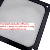 JZK 2pcs 120mm x 120mm Air Vent Grille Dust Filter