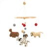 Gifted Hands Felt Hanging Mobile - Dogs