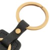 Salvatore Ferragamo 22E014 GANCINI Key Ring, Women's, (1) NERO(0734287)