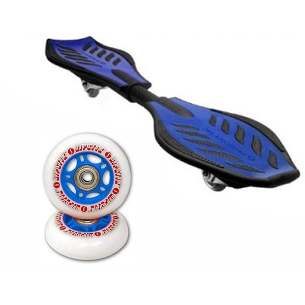 Razor RipStik Caster Board Value Pack With Extra Wheels (Blue)
