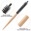 Molain Mini Hair Brush Round Small for Thin Hair Pony