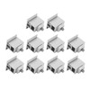 10Pcs Adjustable PV Solar Panel Middle Clamp Aluminum Alloy Photovoltaic