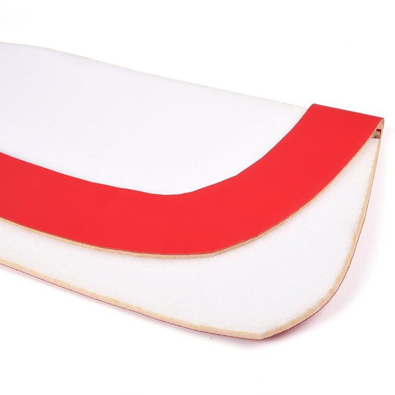 ALLGOOD Armrest Door Panel Insert, Compatible with Ford Mustang 2005-2009,Red