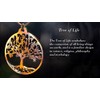 Delicate Tree of Life Peace Bronze Adjustable Bracelet
