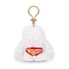 Pugler Sasquatch White Keyring