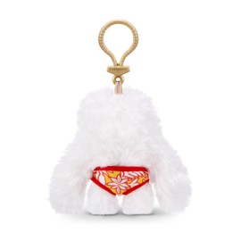 Pugler Sasquatch White Keyring