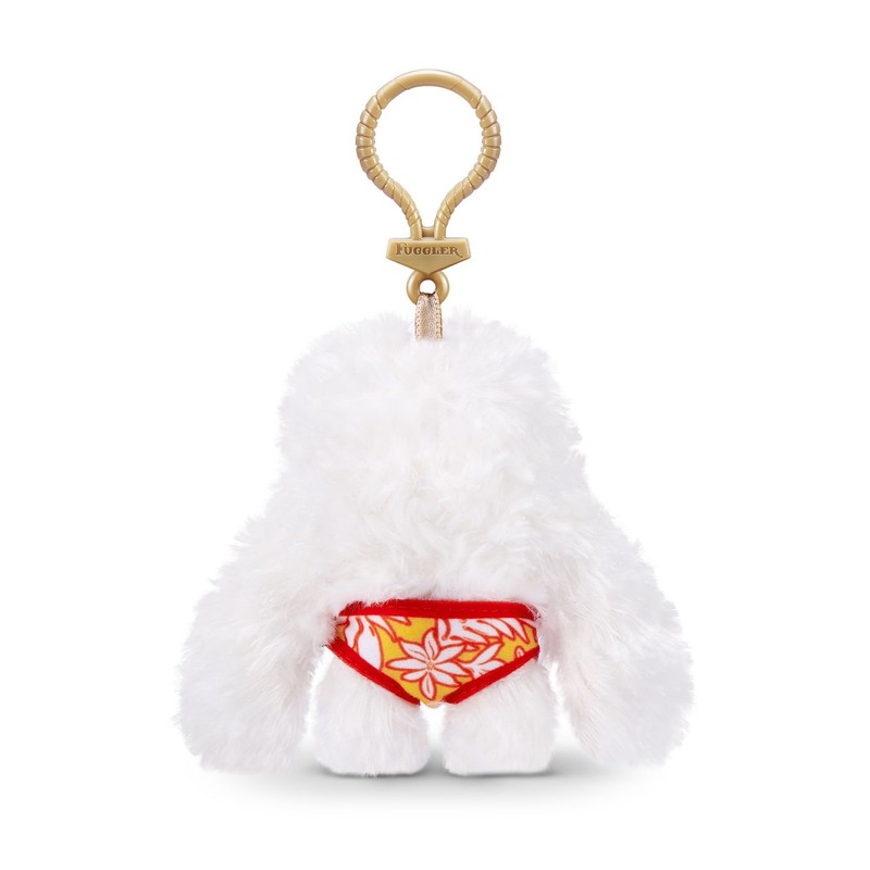 Pugler Sasquatch White Keyring