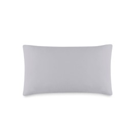 VelvetHome Deluxe Cushion Cover 40 x 60 cm 1-Piece Made in EU High Quality Pillowcase with Zip 100% Cotton Cushion Cover 40 x 60 cm Grey Pearl