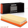 A-Premium 2-PC Engine Air Filter Compatible with Land Rover Defender