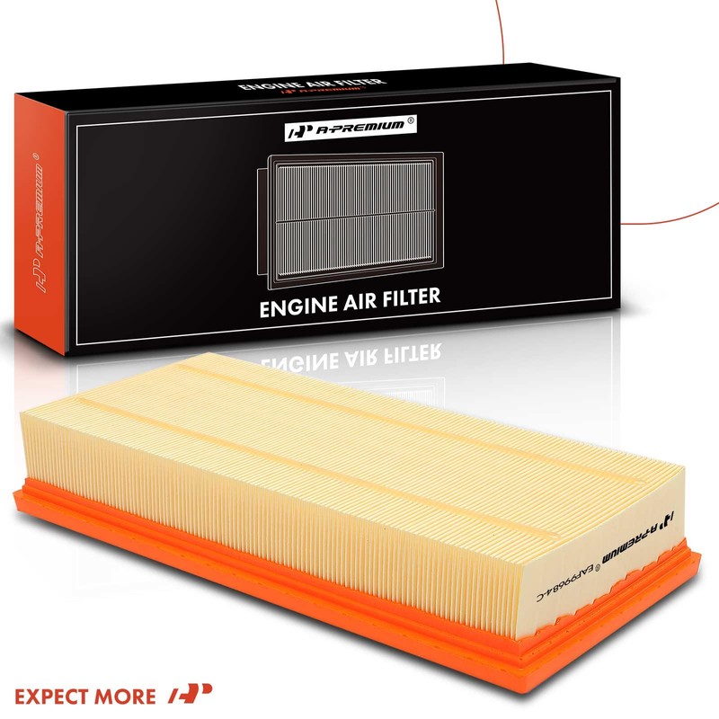 A-Premium 2-PC Engine Air Filter Compatible with Land Rover Defender