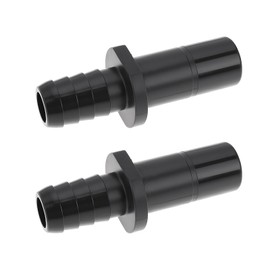 ECSiNG 2pcs 12mm to 10mm Stem Adaptor ATBC1210M for 12mm Push-Fit Connection to 3/8" ID Flexible Hose