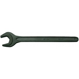 Bahco 894M-10 Single Open End Wrench, Grey, 10 mm