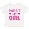 inktastic Papas Girl Granddaughter Toddler T-Shirt 2T 0020 White 309ed