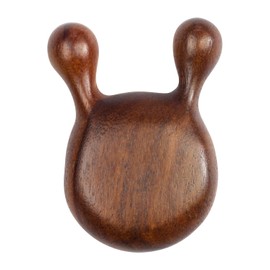 Melous Gua Sha Massager for Face, Natural Sandalwood Wooden Guasha Scraping Massage Tool for Face, Eye Neck Body Muscle Relaxing Prevents Wrinkles