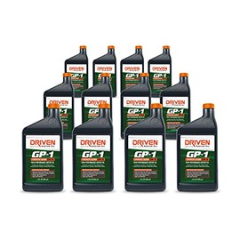 Driven Racing Oil GP-1 Synthetic Blend Motor Oil 20w-50 (12 Quart Bottles)