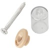 RV Designer A311, Pleated Shade Hold Downs, 2 Per Pack,