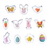 Yookat 11 Pieces Easter Cookie Cutters Easter Egg Bunny Carrot