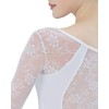 s.lemon Ballet Lace Leotard, Ballet Leotard, Long Sleeve, Lace, Adult,