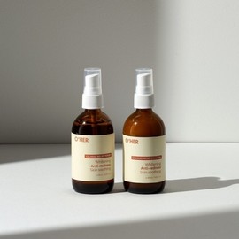 Oher Calming Relief Basic Set (Toner + Emulsion) / 오에르 카밍 릴리프 기초세트 토너+에멀전)