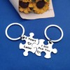 Anniversary Keyring Gifts for Her Him 5 Years Later I