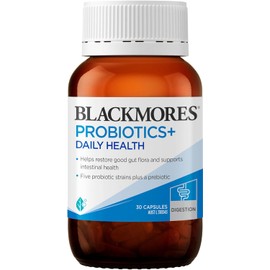 Blackmores Probiotics+ Daily Health | Maintains Intestinal Health & Restores Good Gut Flora | 30 Capsules