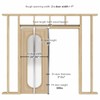 EaseLife 30x80in Pocket Door Frame Kit with Two-Way Soft Close