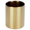 Stainless Steel Pencil Cup Holder Desk Organizer Flower Vases Pen