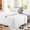 HOMBYS Split King Comforter Sets for Adjustable Bed, 3-Piece Bedding