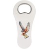 'Falcon Ready to Catch Its Prey' Bottle Opener Fridge Magnet