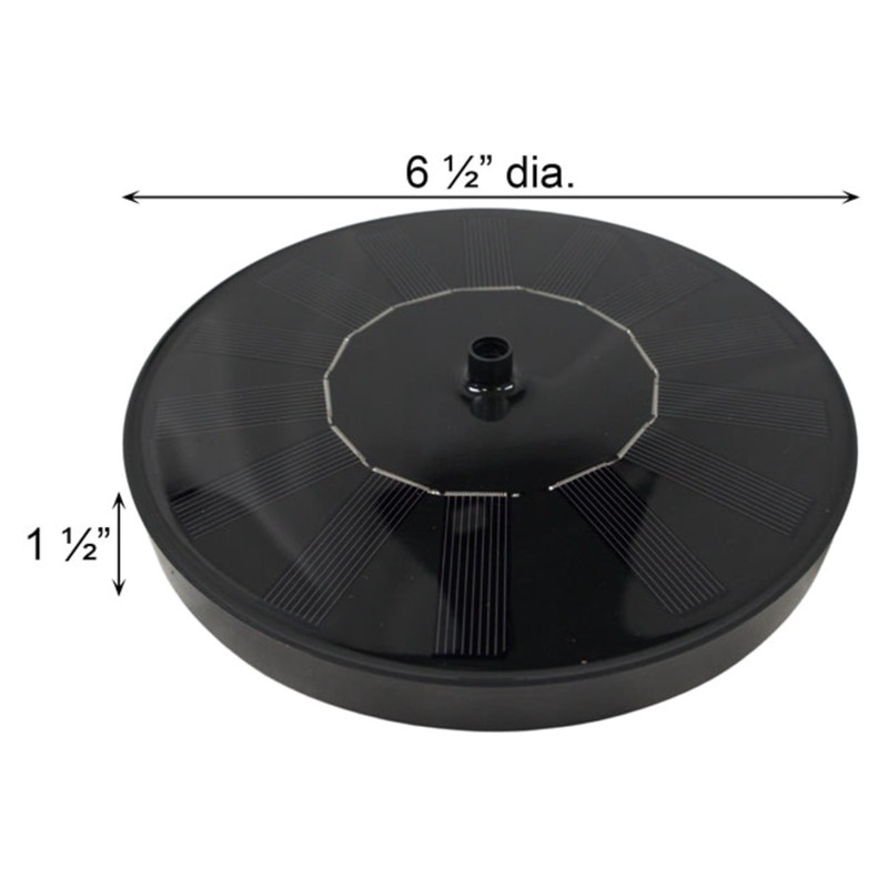 Prime Retreat Copper Bird Bath & Stake with Solar Fountain