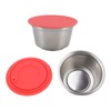 Stainless Steel Refill Coffee Capsules Reusable Coffee Filter Cup Set