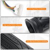 LKV 36V Ebike Scooter Throttle Grip with LCD Display &