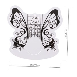 WOONEKY 400pcs Manicure Tools Kit Nail Art Stickers Nail Form Guide for Beginners Professionals