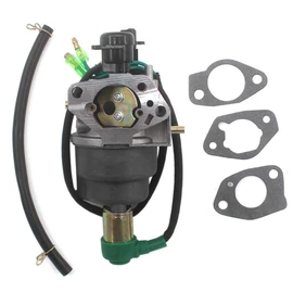 AISEN Carburetor for Honeywell HW5500 HW5000E HW6200 100924A 100925A 6036 6037 6151 5500 6875W 337cc 389cc Generator Carb Fuel Line Filter Foam Air Filter Oil Alert Sensor