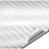 VViViD+ Premium Carbon Fiber Vinyl Wrap Film (White, 6ft x