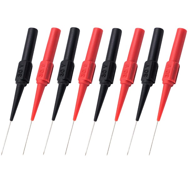 4 Pairs Multimeter Banana Plugs YUNYAN 0.7 mm Insulation Piercing