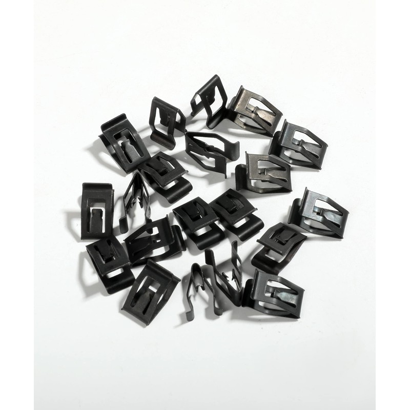 ESEWALAS 20PCS Dashboard Trim Clips,Automotive Car Metal Retainer Car Front