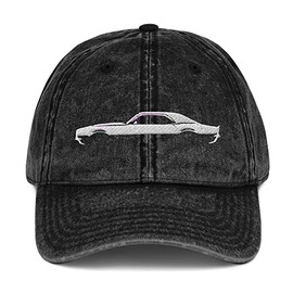 1969 Chevy Camaro SS RS American Muscle Car Vintage Cotton Twill Cap Dad Hat Black