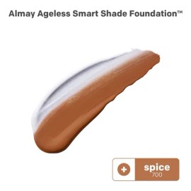 Almay Ageless Smart Shade Foundation, Base De Maquillaje Int Tono Spice 700