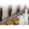 yuqing.fc Organizador Especias Condimentos Acero Inoxidable 2 Niveles