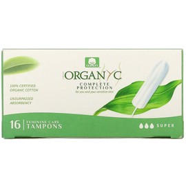 Organyc Organic Tampons Super 16 Tampons
